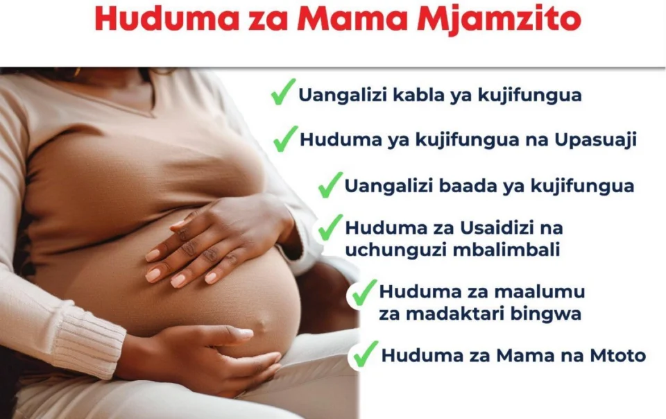 Huduma ya kujifungua kutoka hospitali ya Alexia